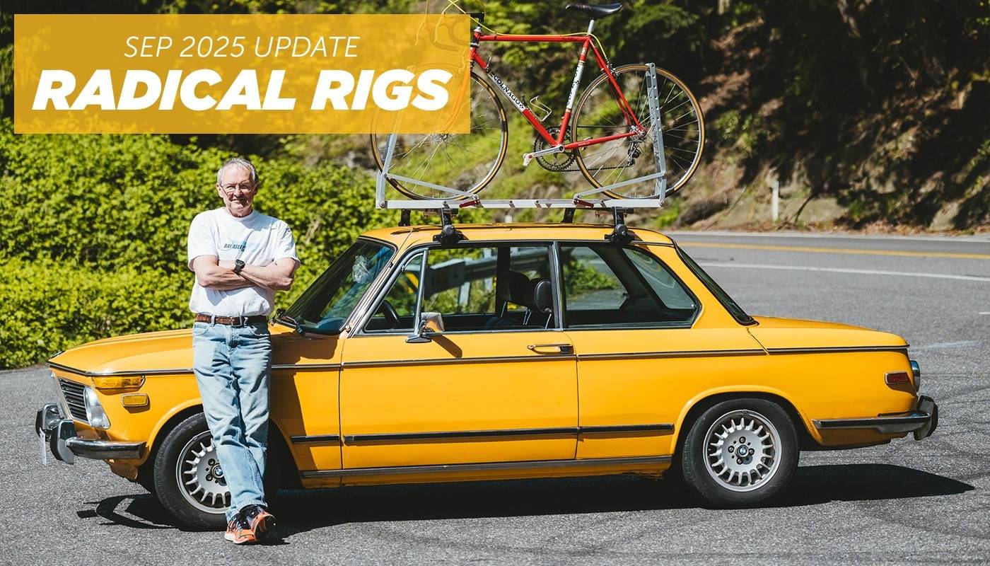Radical Rigs: Chris Wisco and his 1973 BMW 2002 Tii, and Colnago Super Profil